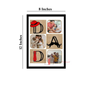 "Dad you are the greatest of all time" mug & Dad frame combo set - Image 3