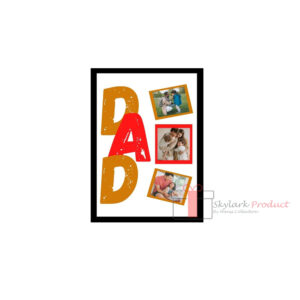 Personalized Dad Photo Frame, Father's Day Gift 1.0