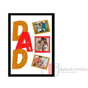Personalized Dad Photo Frame, Father's Day Gift 1.0