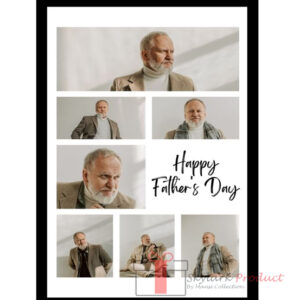 Personalized Collage Dad Photo Frame