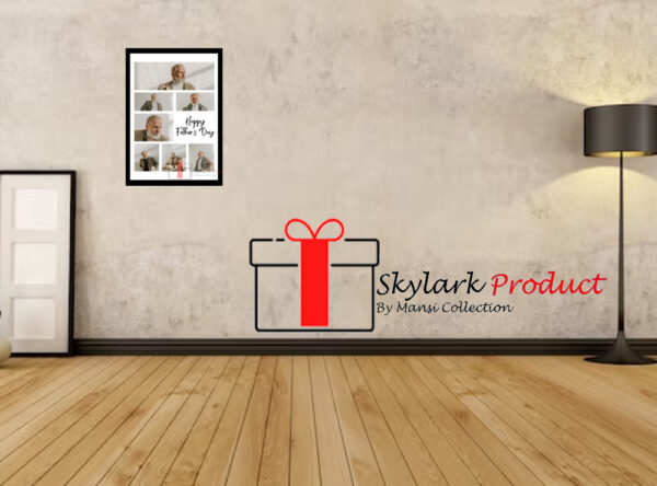 Personalized Collage Dad Photo Frame - Image 3