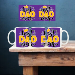 Best Dad Ever White Mug