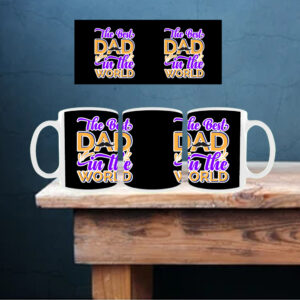The Best Dad In the World White Mug