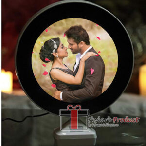 Photo Customised Round Magic Mirror (9*9 inches)
