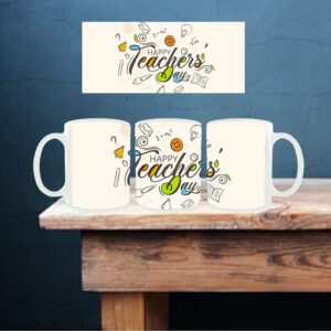 Happy Teacher's Day White Ceramic Mug