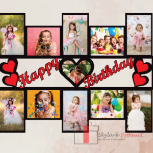 Personalized Name & Occasion Photo Collage Frames – Custom Gifts for Birthdays, Weddings & Anniversaries