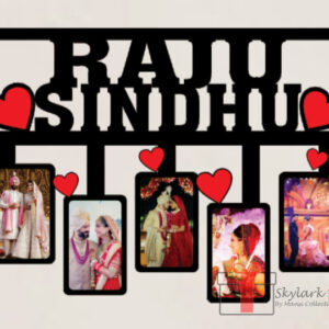 Personalized Name & Occasion Photo Collage Frames – Custom Gifts for Birthdays, Weddings & Anniversaries 2.0