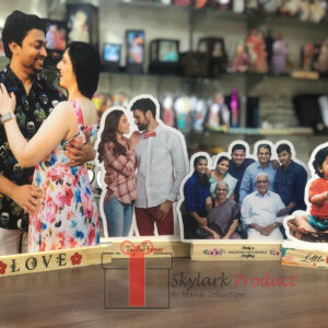 Wooden Cutout Table Frame