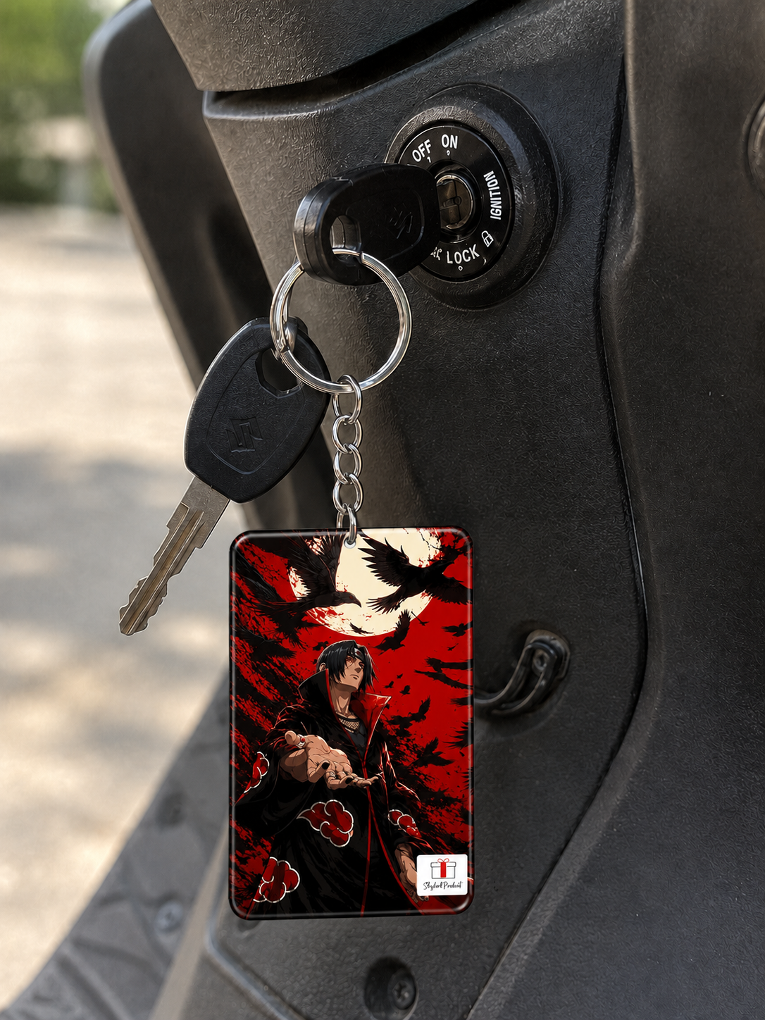 Itachi Uchiha Anime Acrylic Keychain | Premium Naruto Keychain Online