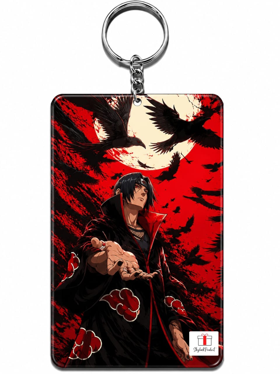 Itachi Uchiha Anime Acrylic Keychain | Premium Naruto Keychain Online - Image 3